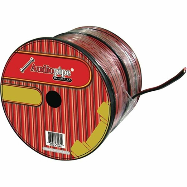 Audiop 12 Gauge 500 ft. Spool Speaker Cable Red and Black CABLE12BLACK
